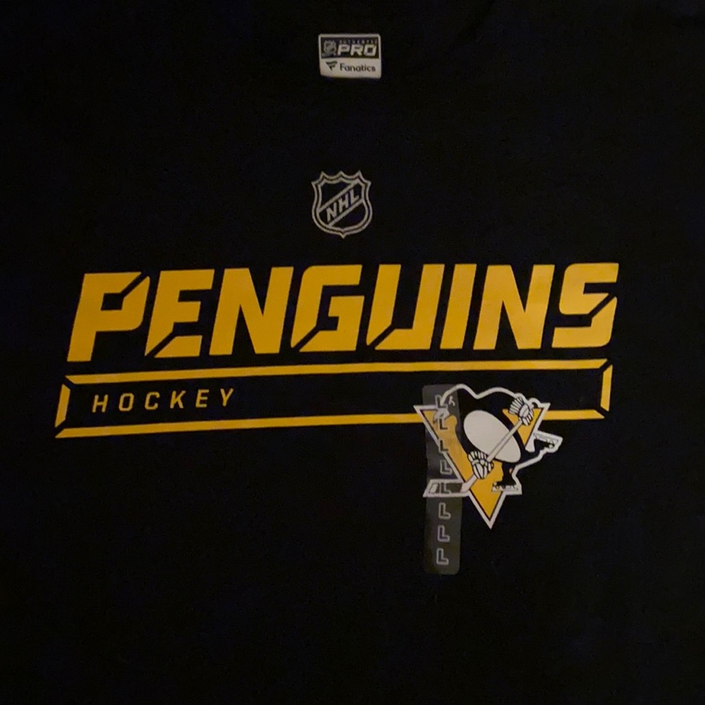 New Fanatics Pittsburg Penguins Mens Large Tee - Picture 3 of 4